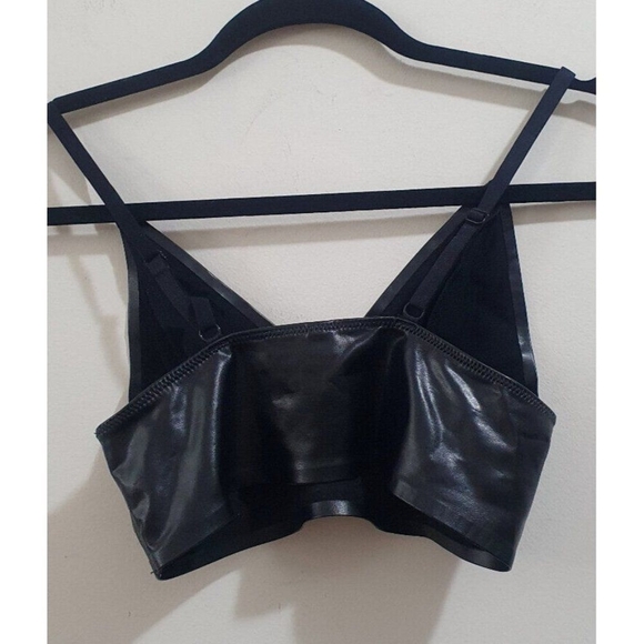 Emma & Sam Synthetic leather Cropped Tank Top S - Picture 5 of 7